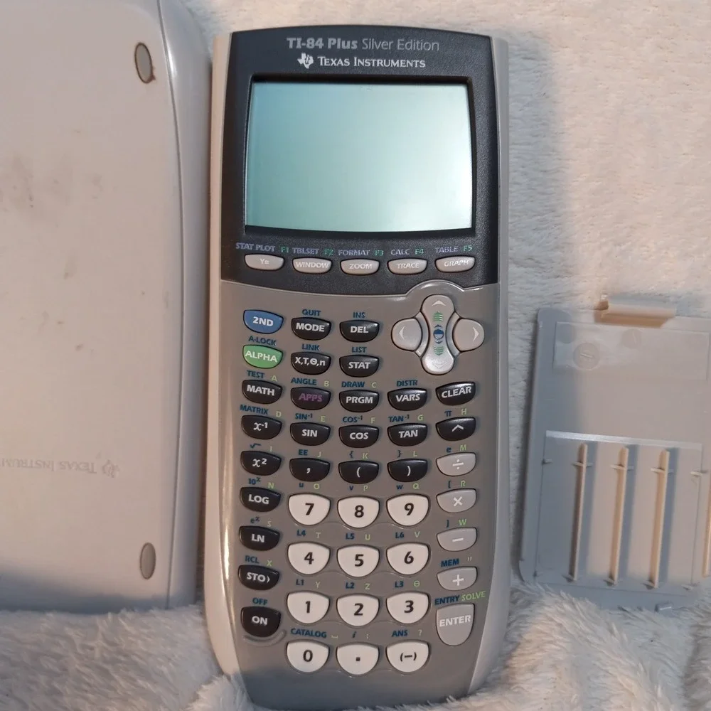 Texas Instruments TI-84 Plus Silver Edition Graphing Calculator AAA TESTED